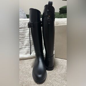 Burberry Riding Rain Boot with Belt